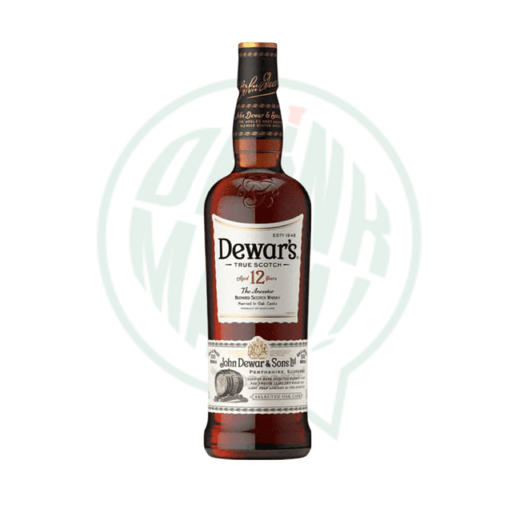 Dewar's 12 Year Old Blended Scotch Whisky -70cl