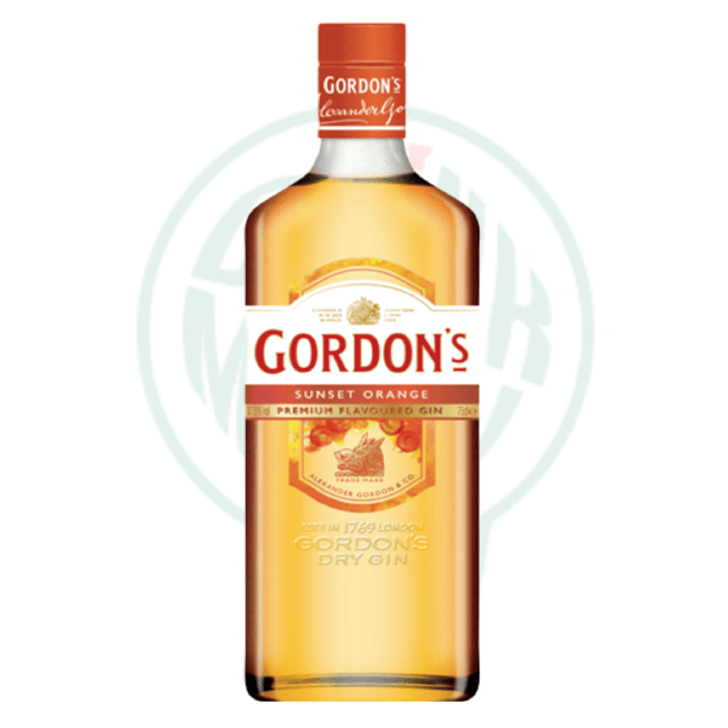 Gordon's Orange Sunset Flavored Dry Gin - 75cl