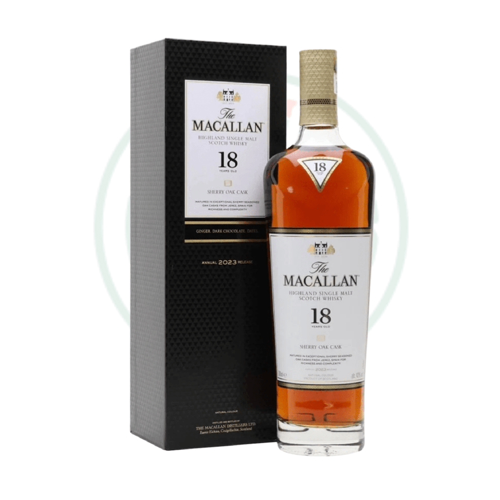 The Macallan Sherry Oak 18 Years Old -70cl
