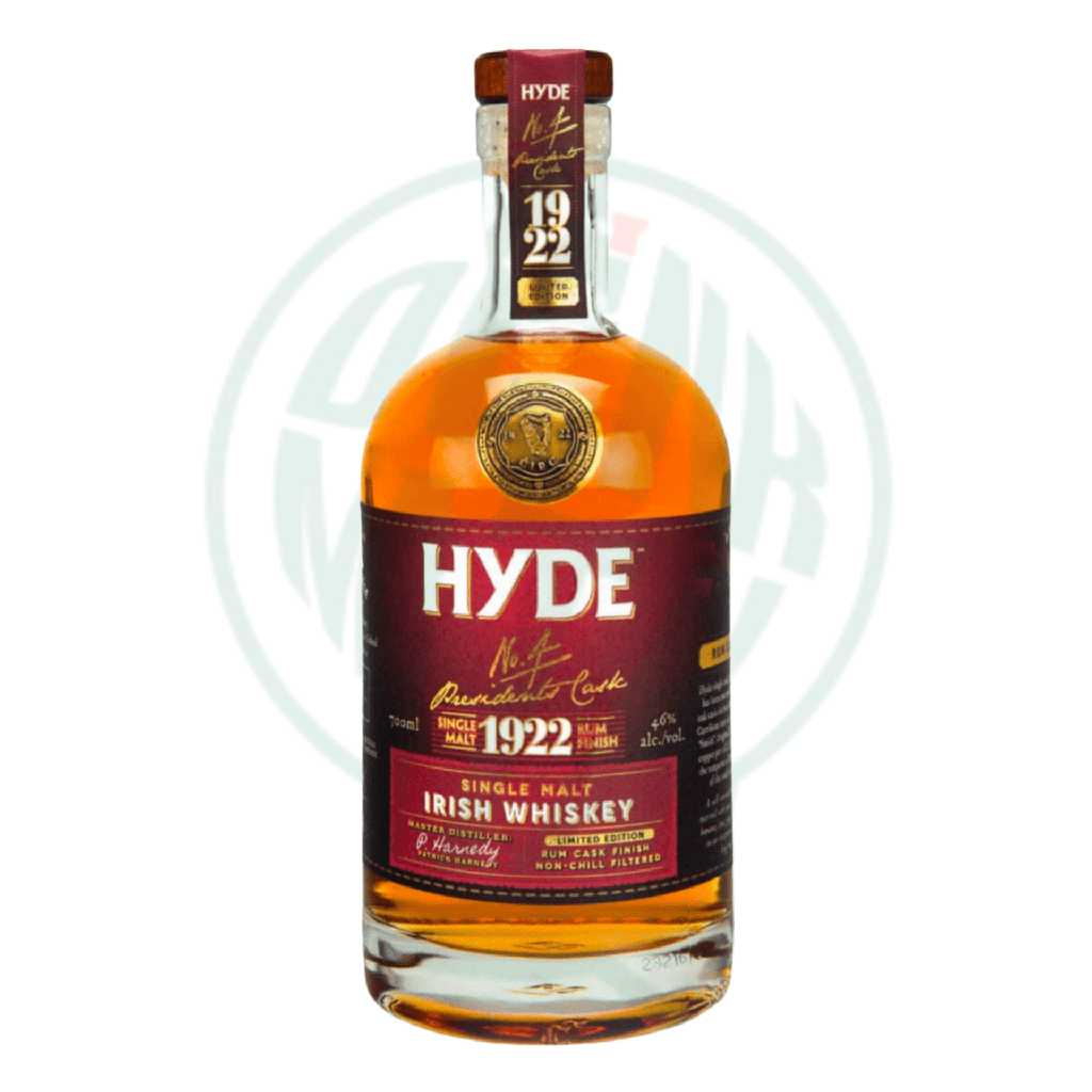HYDE Single Malt Irish Whiskey - Rum Cast - 70cl - Limited Edition