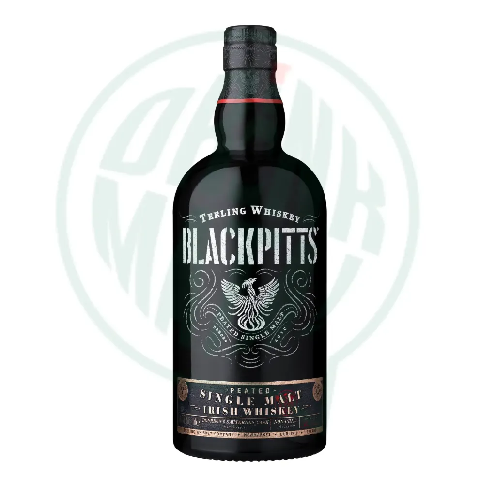 Teeling Blackpitts Peated Single Malt Irish Whiskey 700ml, 46% ABV